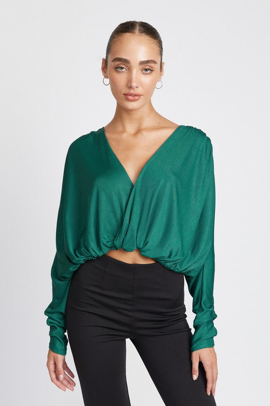 Emory Park DOLMAN TWIST FRONT TOP