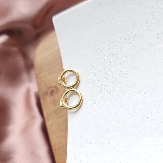 Spiffy & Splendid Luxe Gold Oriana Studs - Small