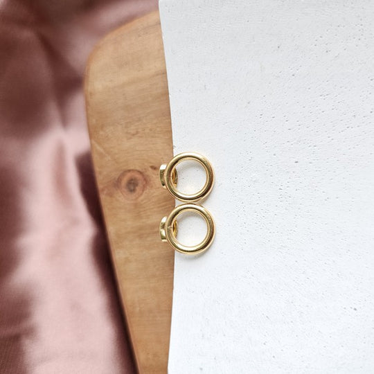 Spiffy & Splendid Luxe Gold Oriana Studs - Small