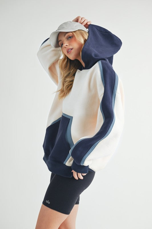 Aemi + Co Kate Colorblock Hoodie