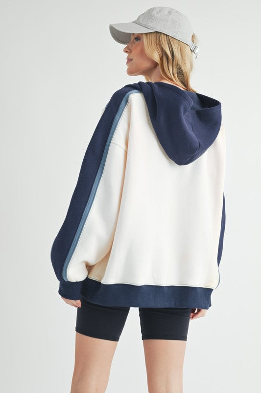 Aemi + Co Kate Colorblock Hoodie