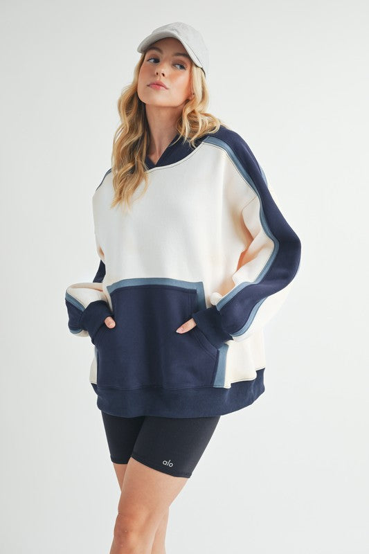 Aemi + Co Kate Colorblock Hoodie