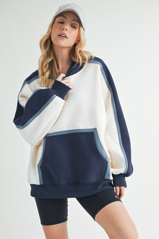 Aemi + Co Kate Colorblock Hoodie