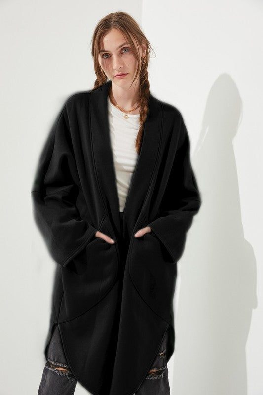 Jade By Jane PLUS Size OVERSIZED KNIT CARDIGAN