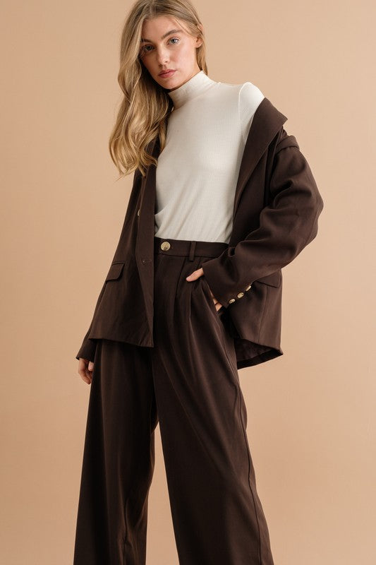 Sweet Generis DOUBLE BUTTON BLAZER JACKET