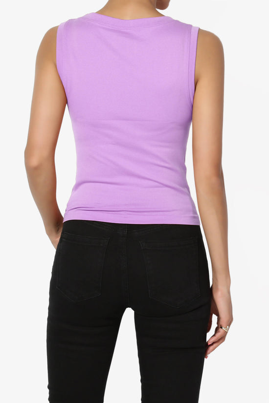 Aika Seamless Crop Tank Top BRIGHT LAVENDER_2
