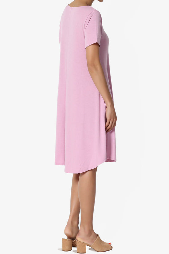 Amella Strappy Scoop Neck Pocket Dress MAUVE_4