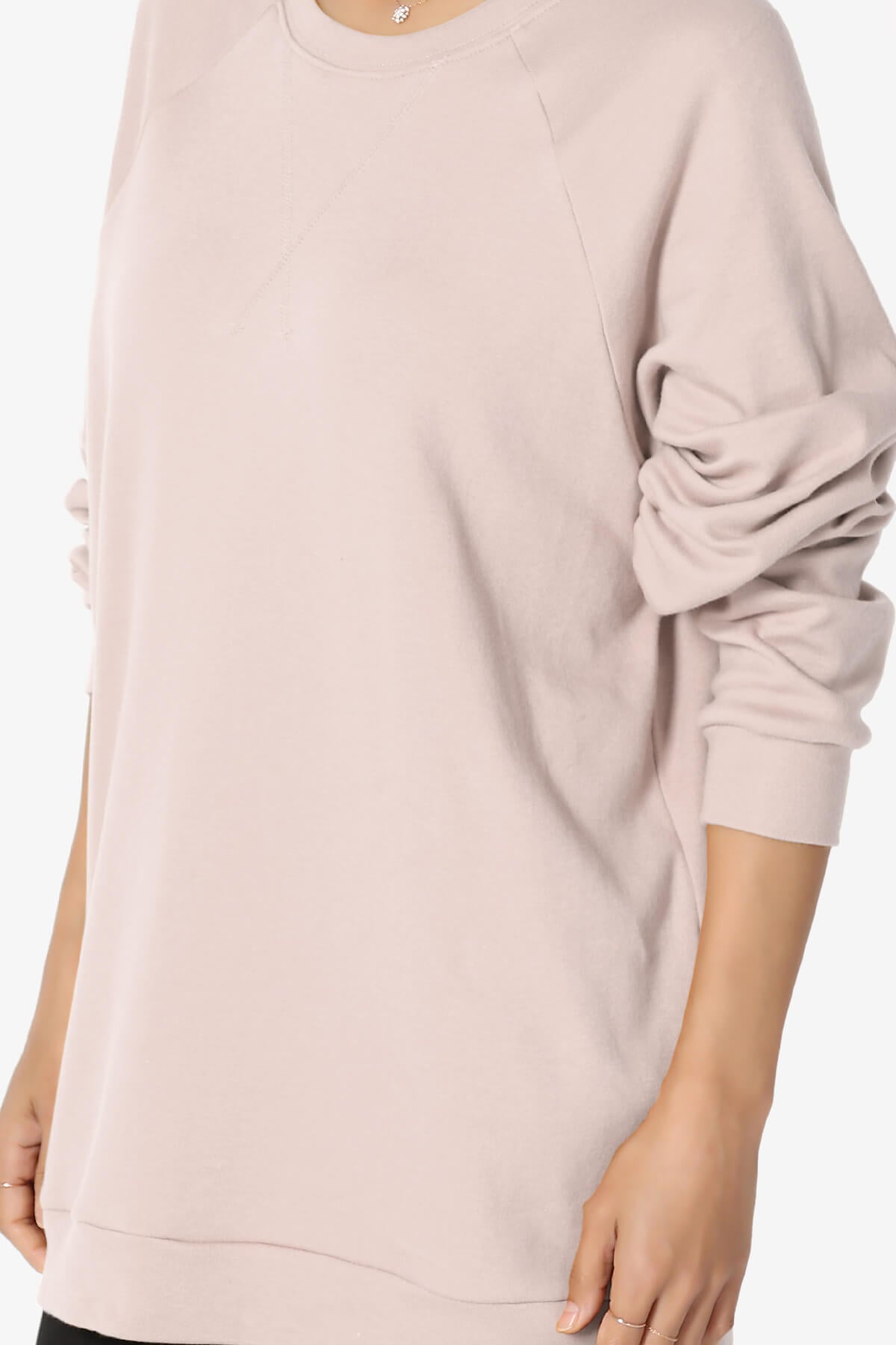 Carlene Cotton Raglan Sleeve Pullover Top DUSTY BLUSH_5
