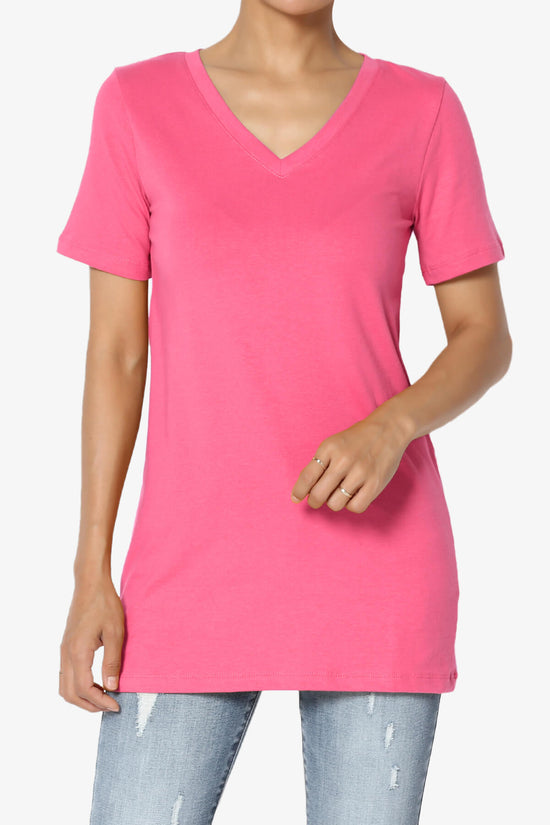 Elora V-Neck Short Sleeve T-Shirt