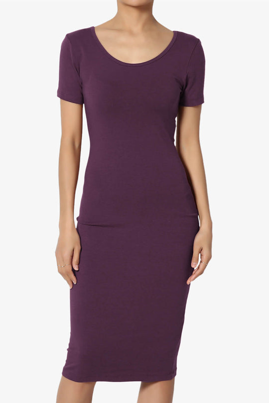 Fontella Short Sleeve Bodycon Dress