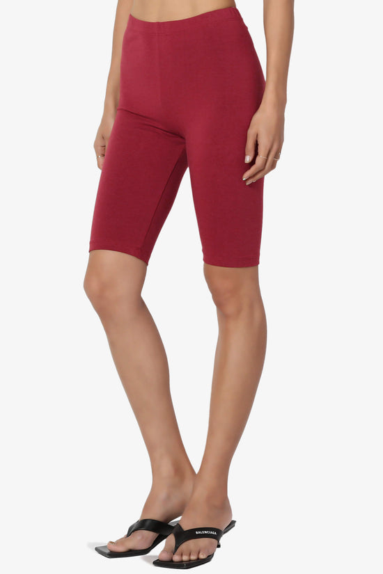 Kite Cotton Bermuda Short Leggings BURGUNDY_3