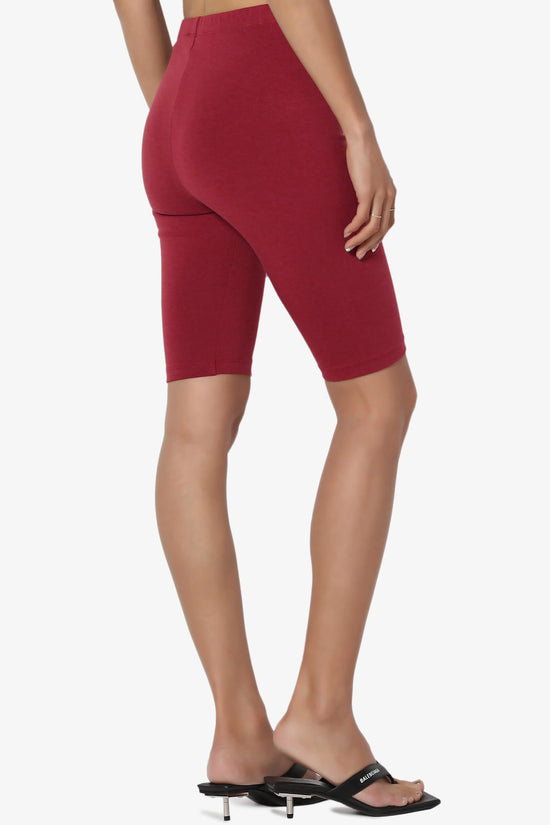 Kite Cotton Bermuda Short Leggings BURGUNDY_4