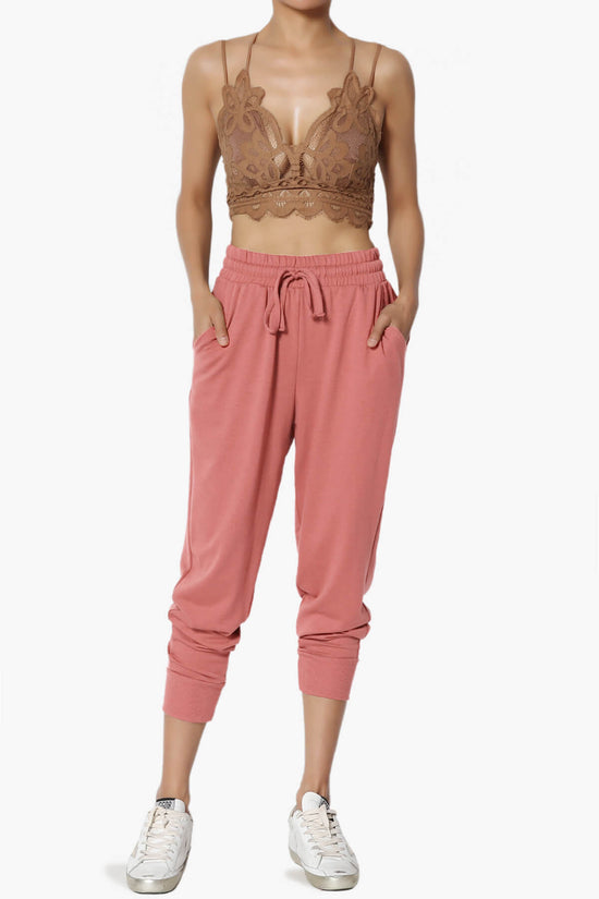 Lanette Drawstring Jersey Jogger Pants ASH ROSE_6
