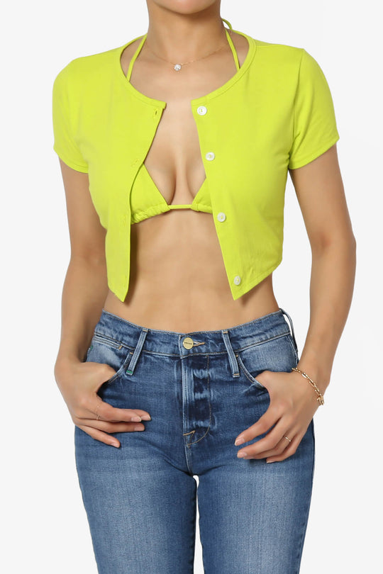 Linda Cardigan And Bra Top SET