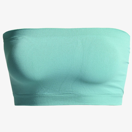 Ludlow Seamless Bandeau Bra Top ASH MINT_1