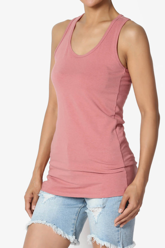 Marnie Racerback Tank Top ASH ROSE_3