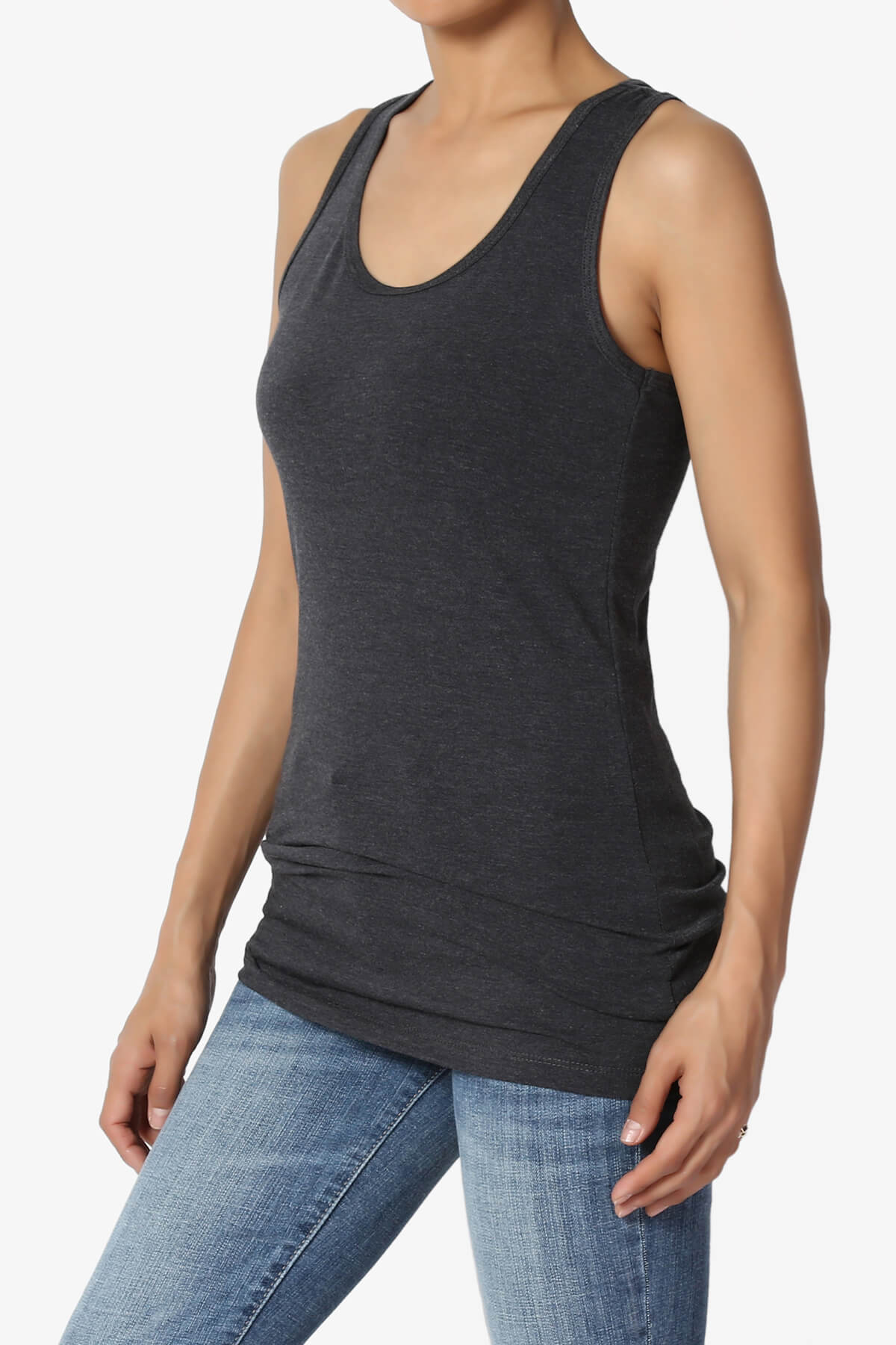 Marnie Racerback Tank Top CHARCOAL_3