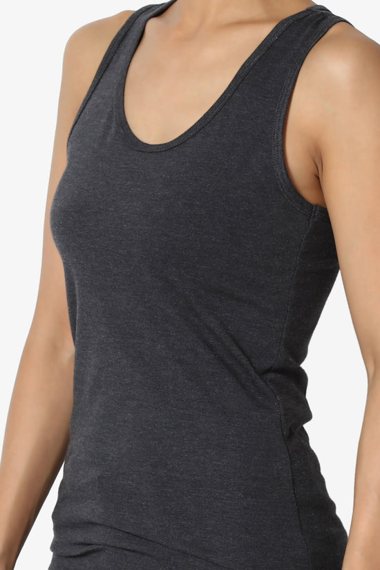 Marnie Racerback Tank Top CHARCOAL_5