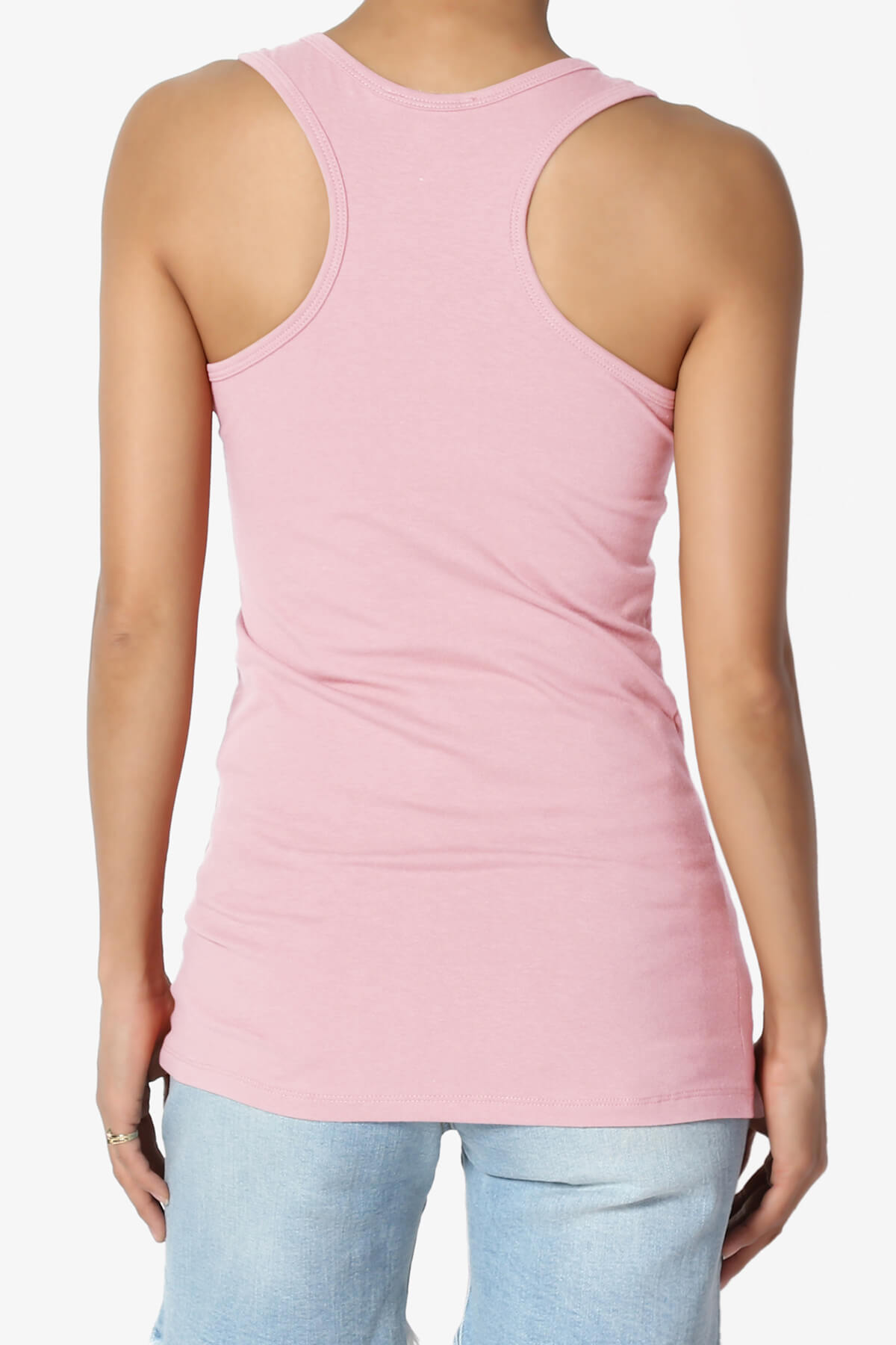 Marnie Racerback Tank Top DUSTY PINK_2