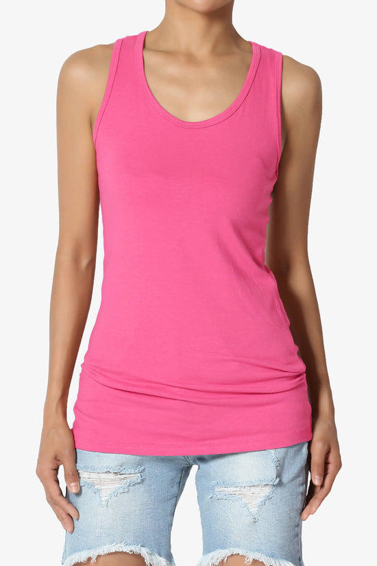 Marnie Racerback Tank Top FUCHSIA_1