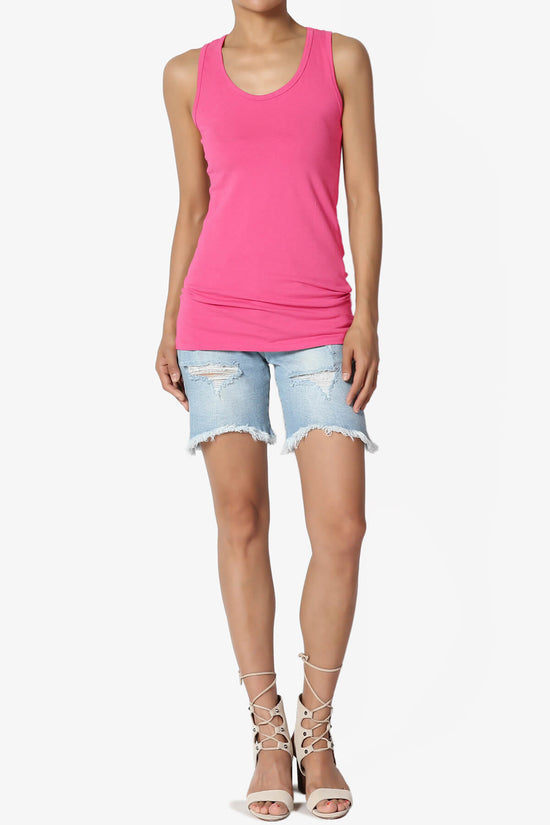 Marnie Racerback Tank Top FUCHSIA_6