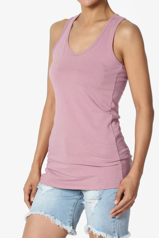 Marnie Racerback Tank Top LIGHT ROSE_3