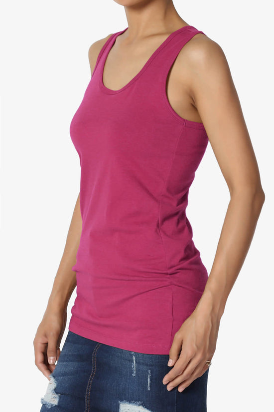 Marnie Racerback Tank Top MAGENTA_3