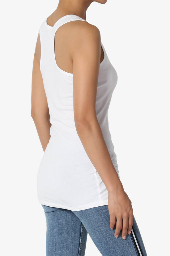 Marnie Racerback Tank Top WHITE_4