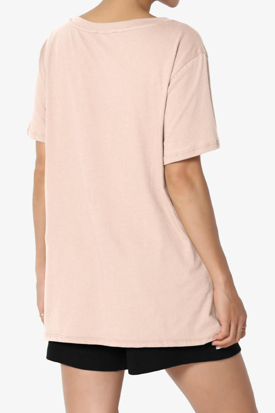 Mayra V-Neck Cotton Boyfriend Tee DUSTY BLUSH_4