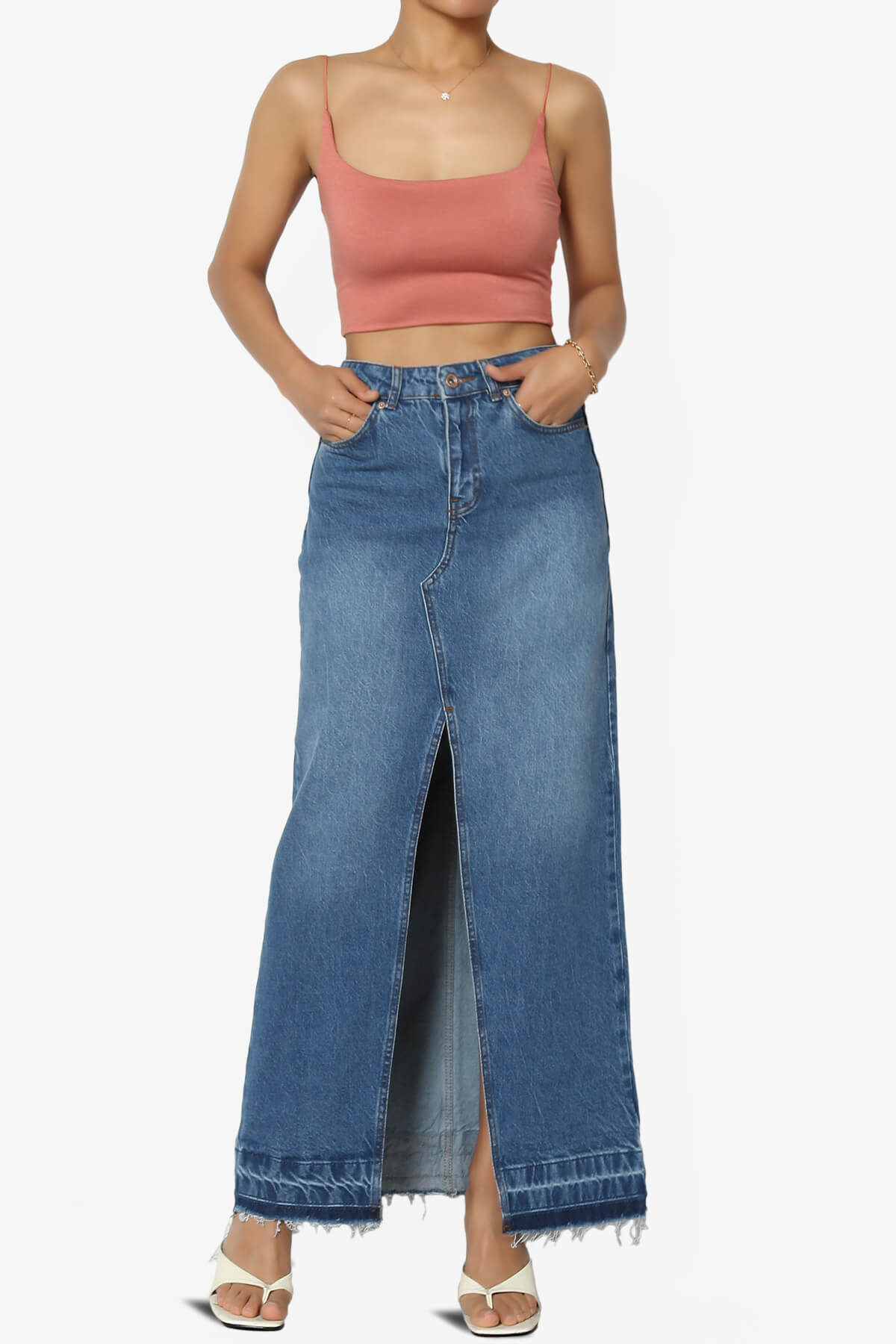 Milina Double Layered Jersey Brami ASH ROSE_6