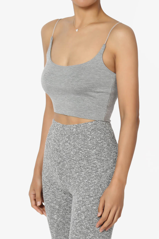 Milina Double Layered Jersey Brami HEATHER GREY_3