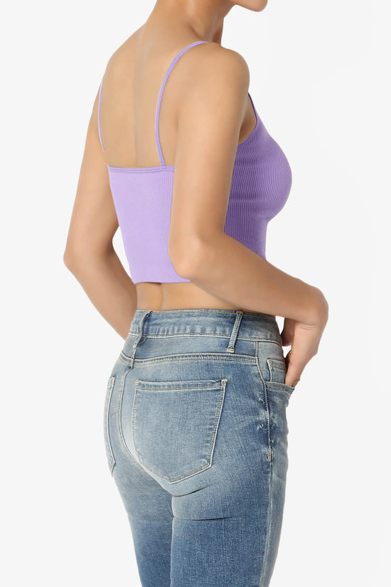 Nadeen Ribbed Seamless Crop Cami LAVENDER_4