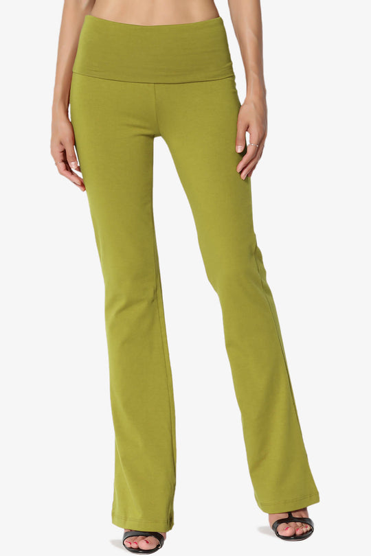 Sara Foldover Waist Yoga Pants MORE COLORS