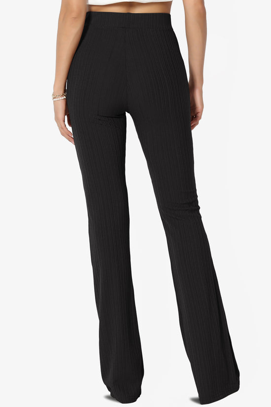 Lotto Rib High Rise Flared Pants