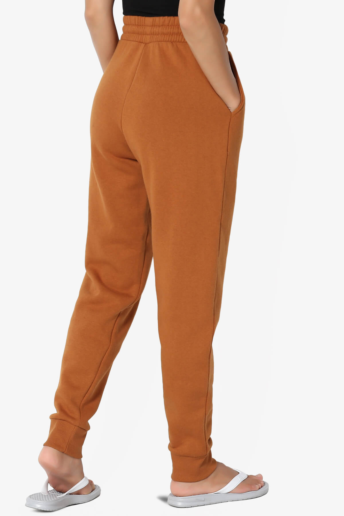 Tove Drawstring Jogger Sweatpants ALMOND_4