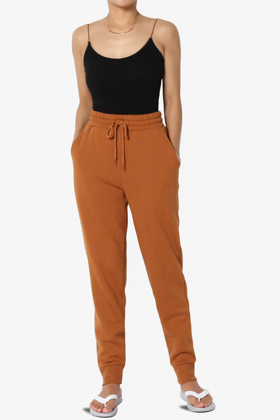 Tove Drawstring Jogger Sweatpants ALMOND_6