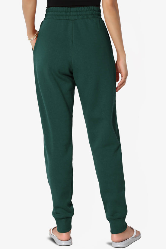 Tove Drawstring Jogger Sweatpants HUNTER GREEN_2
