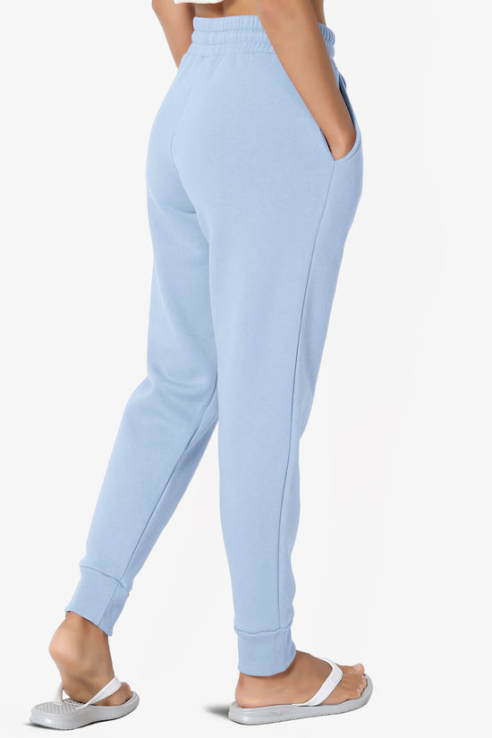 Tove Drawstring Jogger Sweatpants LIGHT BLUE_4