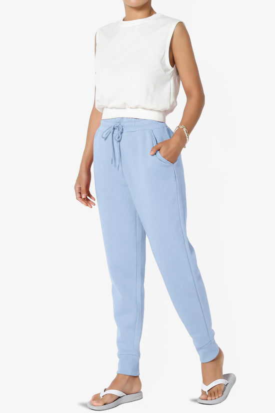 Tove Drawstring Jogger Sweatpants LIGHT BLUE_6