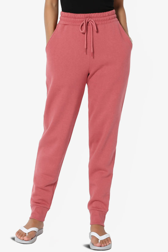 Tove Drawstring Jogger Sweatpants ROSE_1