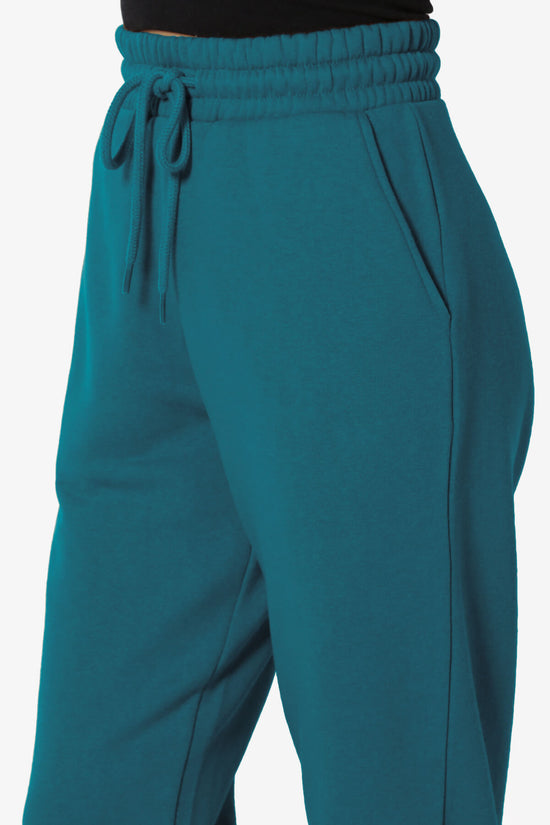 Tove Drawstring Jogger Sweatpants TEAL_5