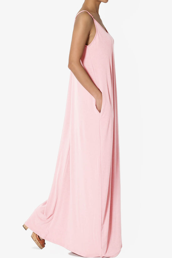 Venus Pocket Cami Maxi Dress DUSTY PINK_4