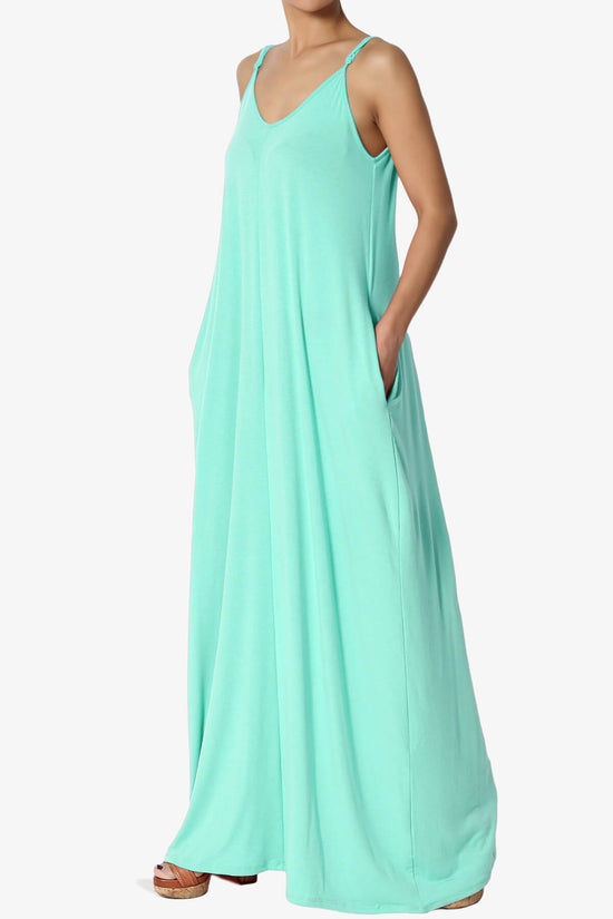 Venus Pocket Cami Maxi Dress MINT_3