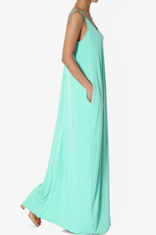 Venus Pocket Cami Maxi Dress MINT_4