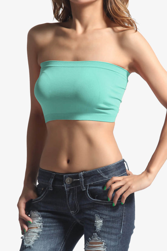 Wendi Seamless Crop Bandeau ASH MINT_1