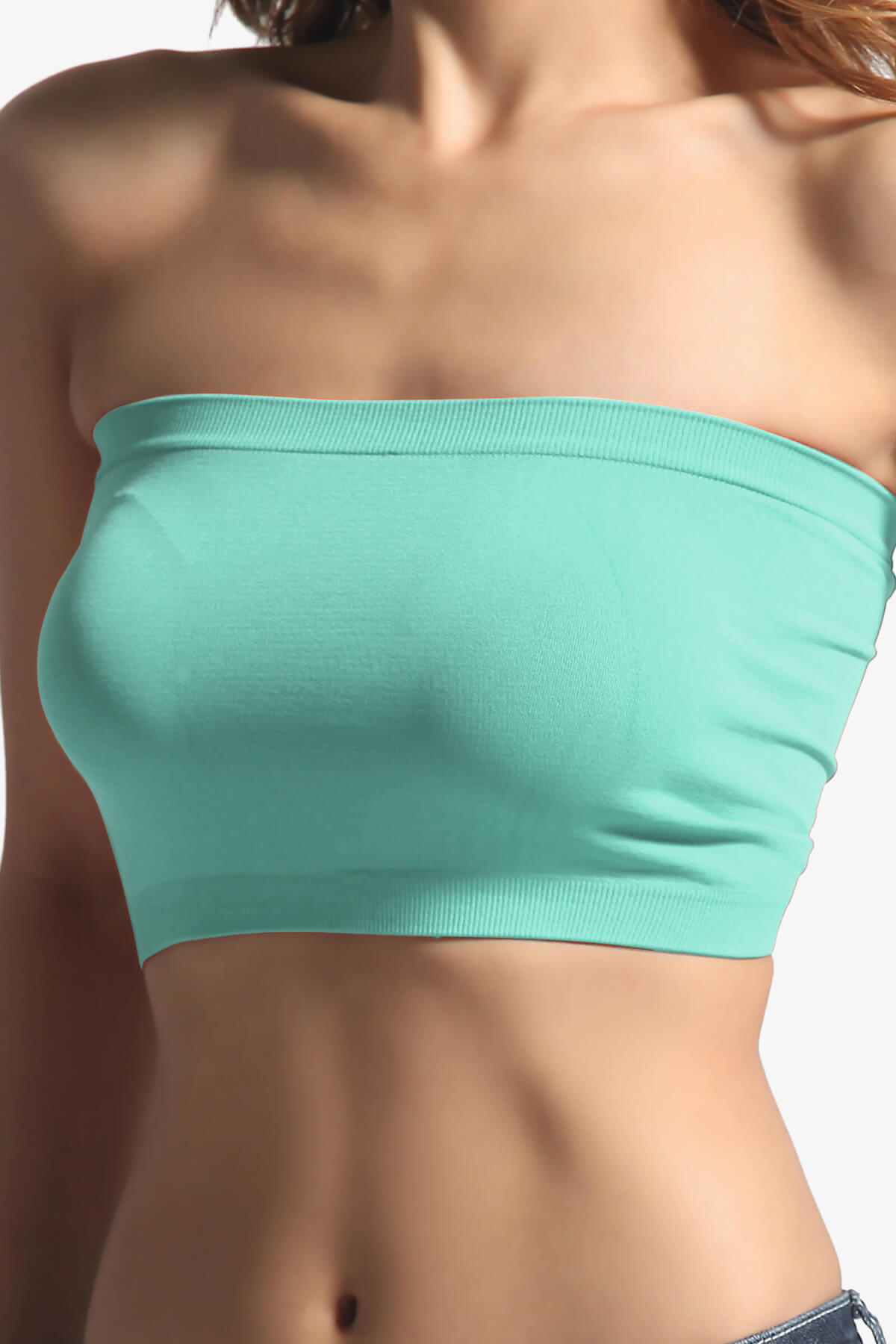 Wendi Seamless Crop Bandeau ASH MINT_2