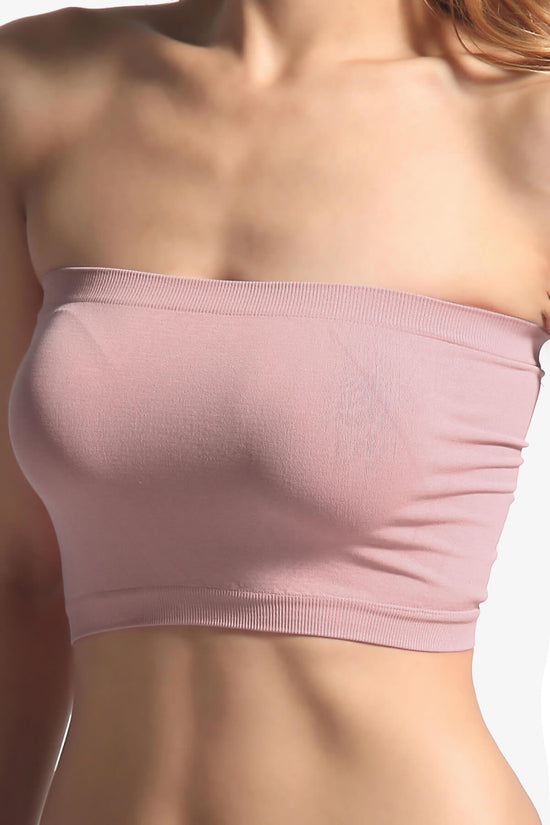 Wendi Seamless Crop Bandeau LIGHT ROSE_2