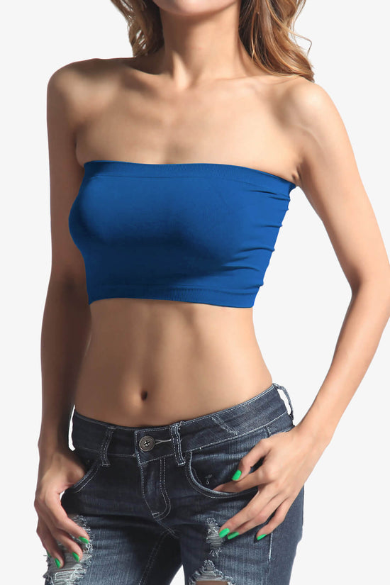 Wendi Seamless Crop Bandeau SAPPHIRE_1