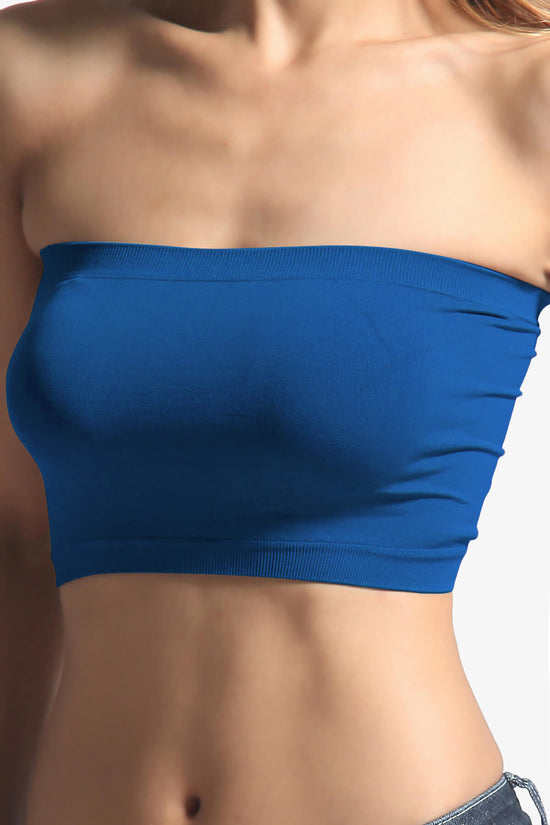 Wendi Seamless Crop Bandeau SAPPHIRE_2