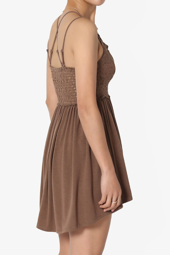 Lynden Crochet Lace Jersey Tunic Cami PLUS